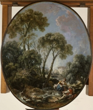 213/bushe/_буше_-_132.пейзаж с рыбаком и молодой женщиной (1769)